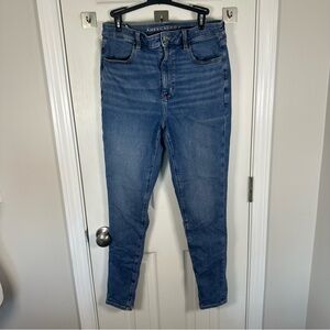American Eagle Outfitters High Rise Blue Jeans